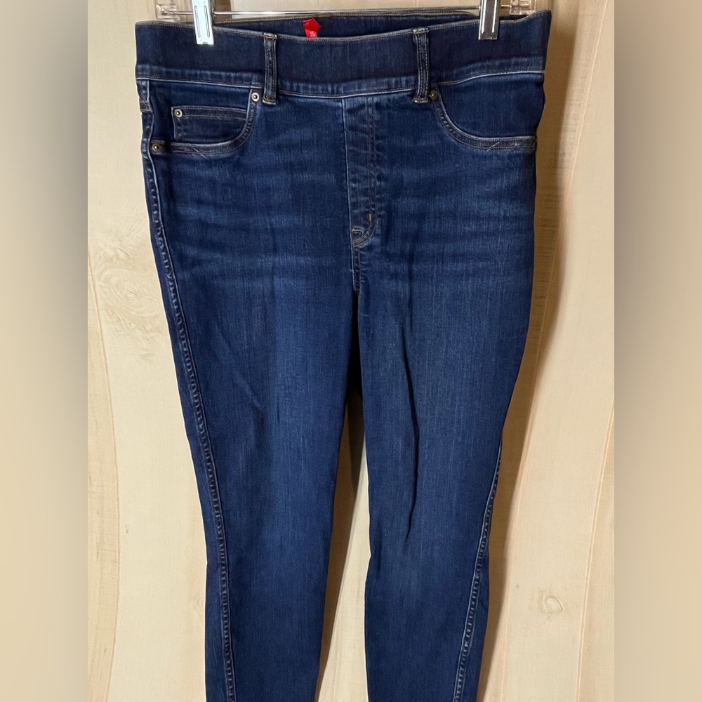 SPANX Dark Blue Skinny Jeans - Picture 2 of 8